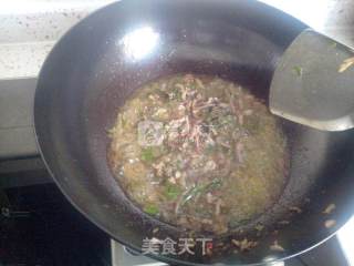 Stir-fried Pork with Garlic Stalk + Egg recipe