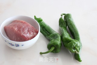 Green Pepper Shredded Pork Rice Bowl recipe