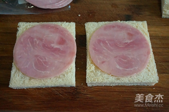 Ham West Toast recipe