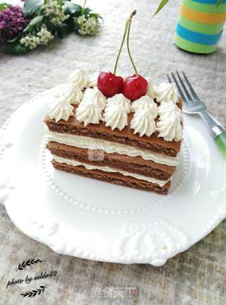 #aca烤明星大赛#～cacao Cake with Chestnut Paste recipe