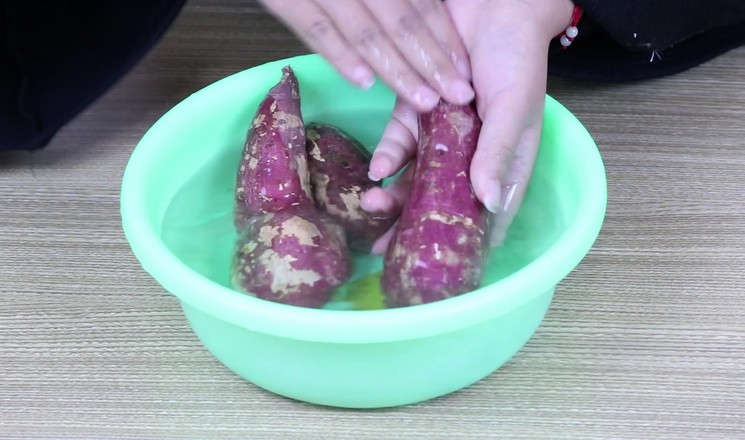 Microwave Baked Sweet Potatoes recipe