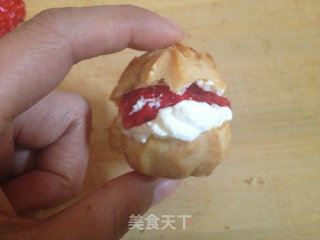 Strawberry Puffs recipe