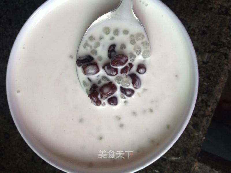 Red Bean Coconut Sago Sauce recipe