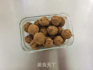 #四session Baking Contest and is Love to Eat Festival#[truffle Chocolate]basic Version of Truffle Chocolate recipe