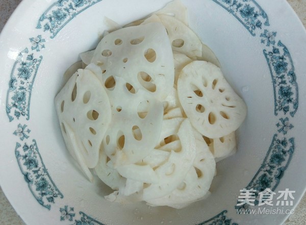 Vegetarian Fried Yuba Lotus Root Slices recipe