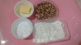 Road to Baking-tanabata Rose Flower Heart-shaped Cookies recipe