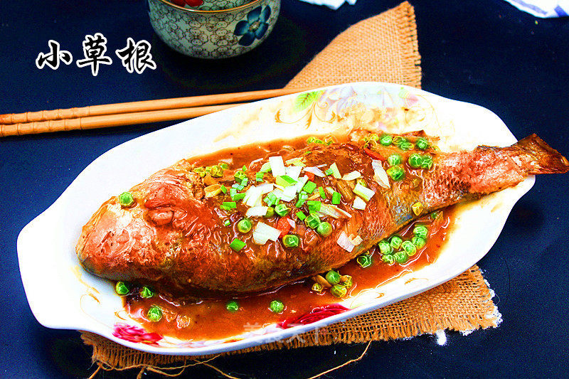 Home Stewed Large Yellow Croaker recipe