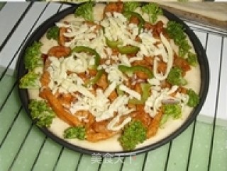 New Orleans Pork Pizza recipe