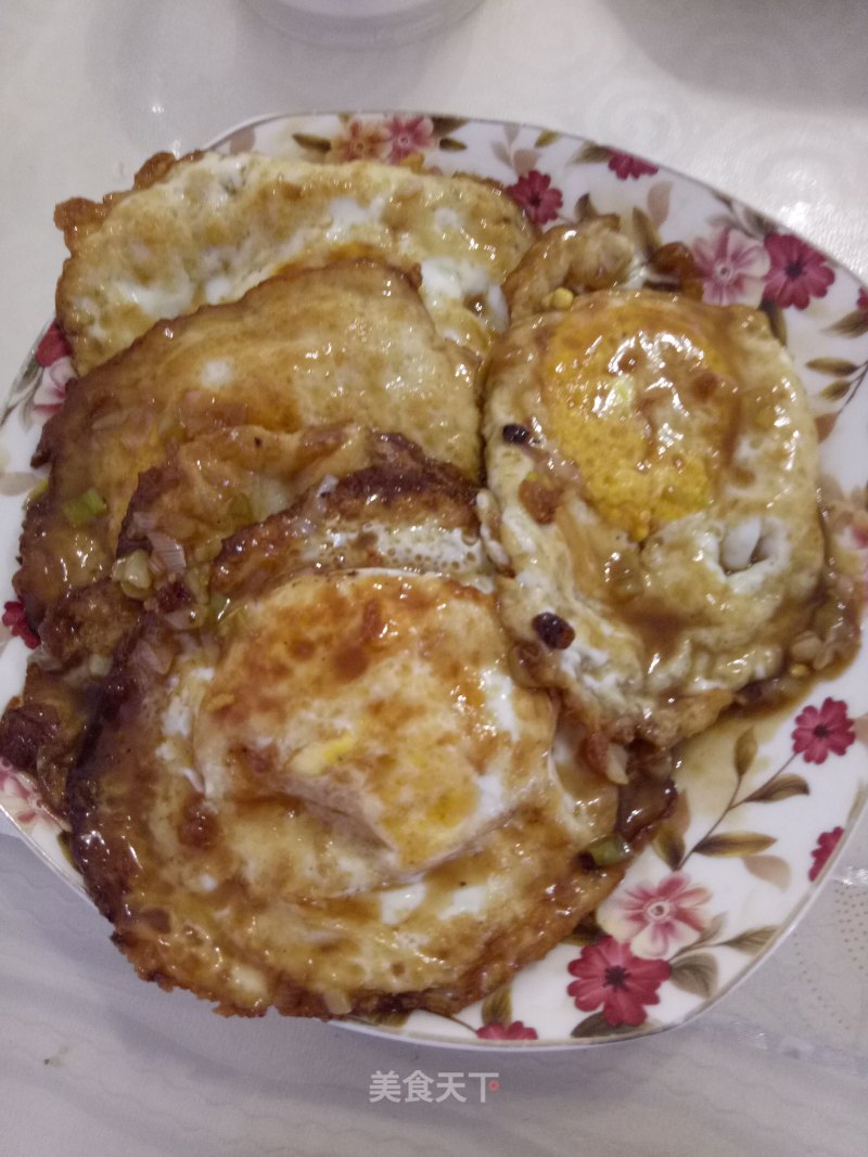 Sweet and Sour Poached Egg recipe