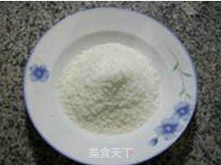 Glutinous Rice Cake with Coconut and Red Bean Stuffing recipe
