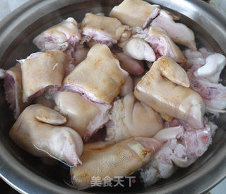 Marinated Trotters recipe