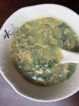 Mugwort Egg Soup recipe