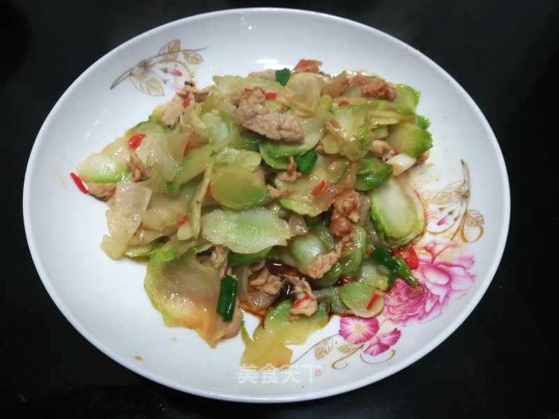 Stir-fried Pork with Vegetables recipe