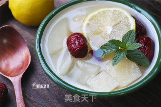 Lemon Rock Sugar Pear Water recipe