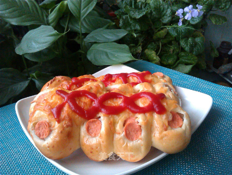 [heinz Ketchup Trial Report] Ketchup Cheese Fancy Bread recipe