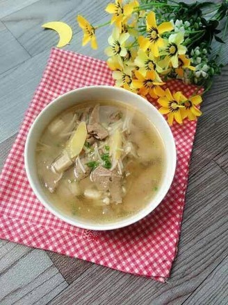 Golden Needle Pork Liver Soup recipe