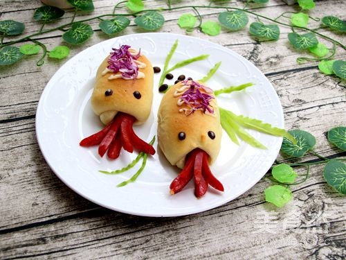 Octopus Bread recipe