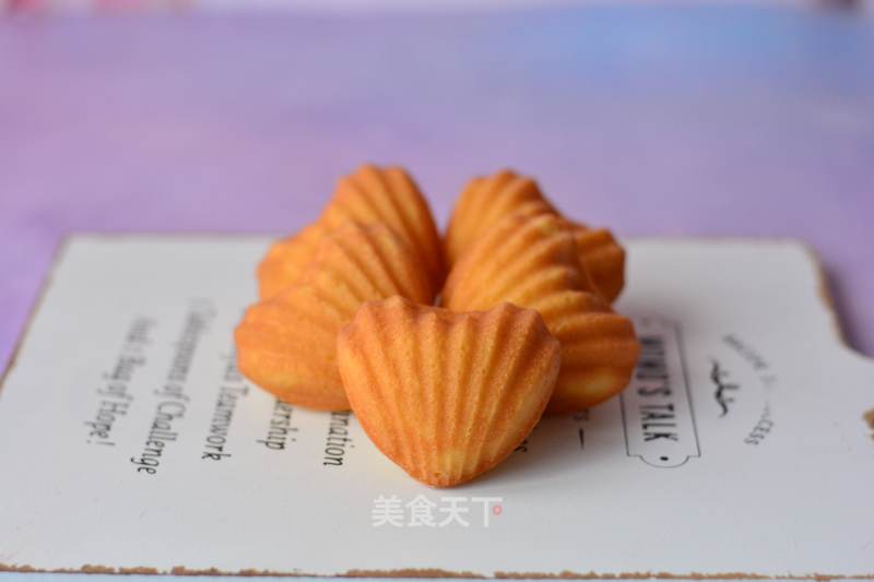 Heart-shaped Madeleine recipe