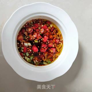 Shredded Eggplant with Cold Dressing recipe