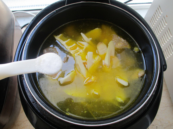 Bamboo Shoot Chicken Soup recipe