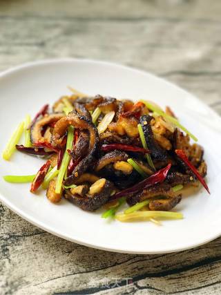 Vegetarian Stir-fried Eel recipe