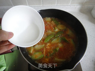 Loofah Tomato Shrimp recipe