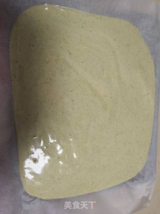 Matcha Taro Cake Roll recipe
