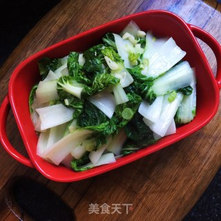 Stir-fried Rape recipe