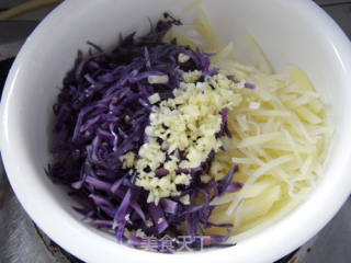 Quickly Mix Vegetables in 5 Minutes————————【mixed Cabbage and Potato Shreds】 recipe