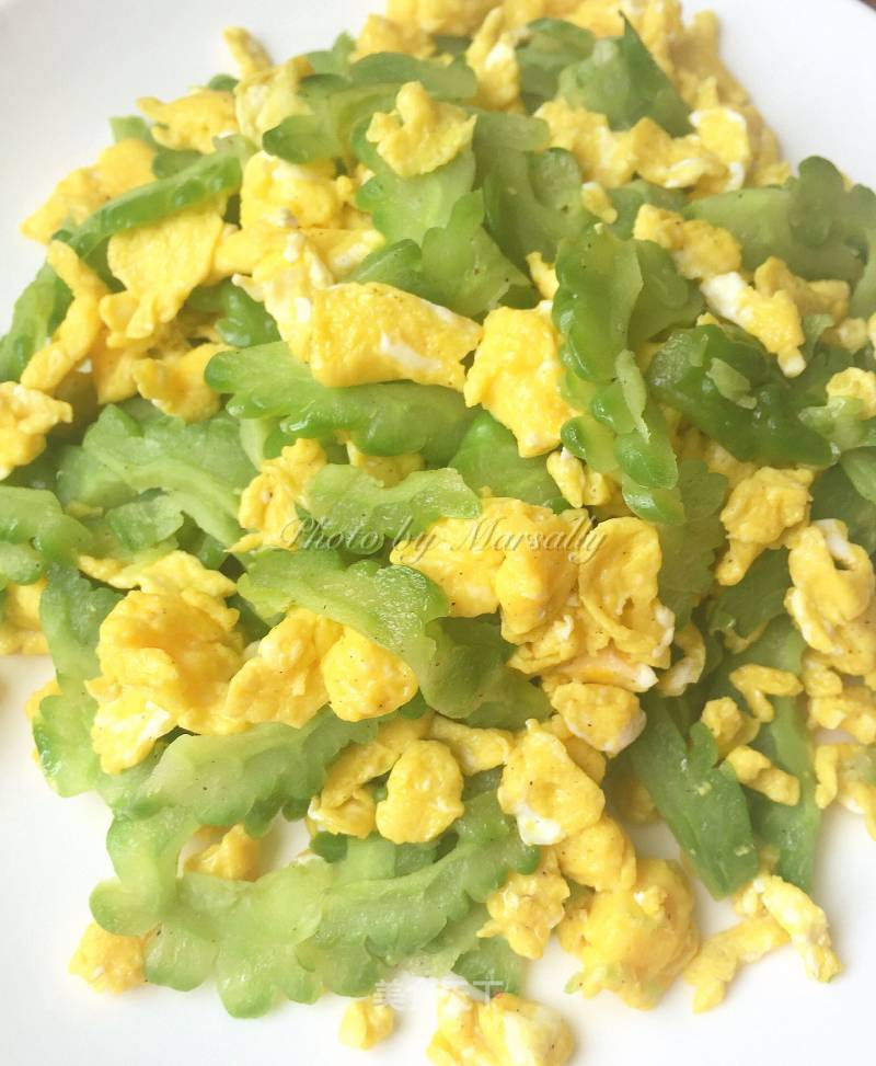 Bitter Gourd Scrambled Eggs recipe