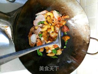 Loofah Chicken Fillet Rice recipe