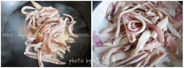 Grilled Squid Strips recipe