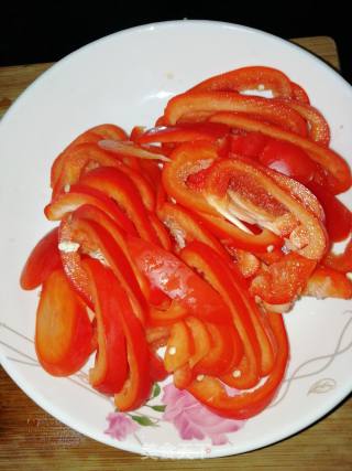 Stir-fried Pork with Bell Pepper recipe