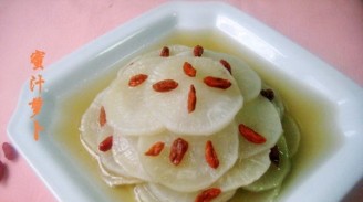 Honey-glazed Radish recipe