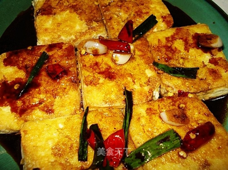 Pan-fried Stinky Tofu recipe