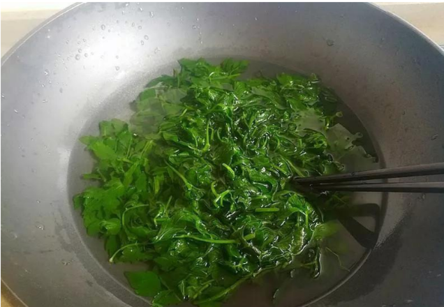 Cold Wild Cress Leaves recipe