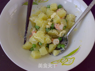 Potato Shrimp Salad recipe