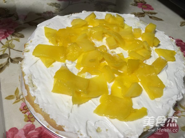 Fruit Birthday Cake recipe