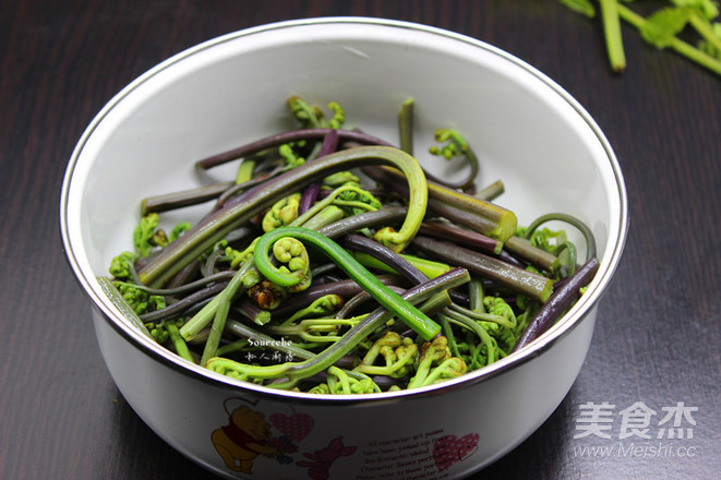 Bracken Fiddlehead recipe