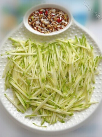 Zucchini with Dip recipe