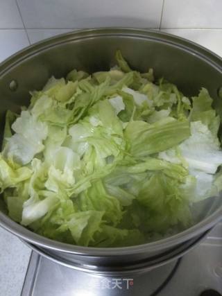 Steamed Lettuce recipe