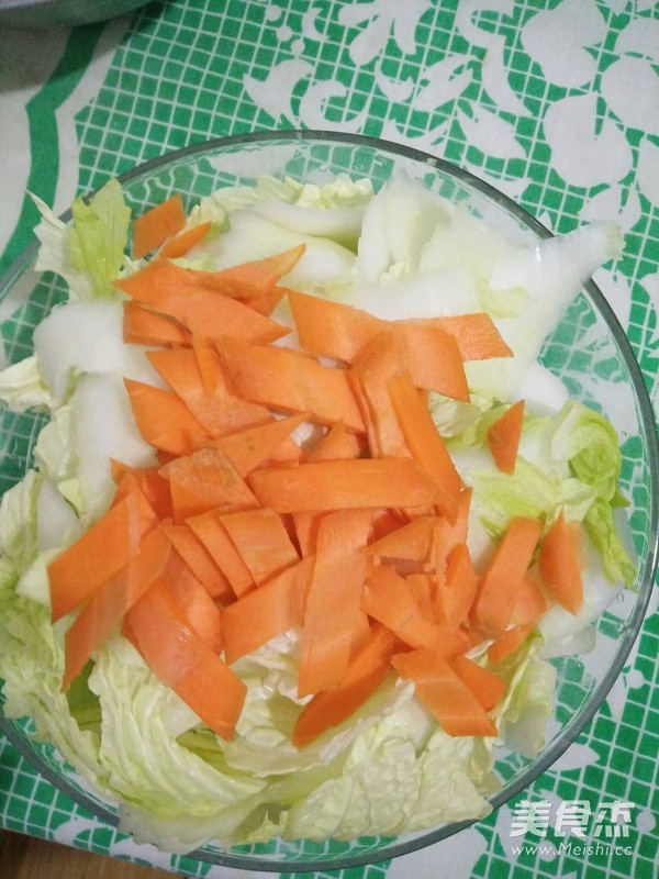 Stewed Cabbage with Nameko Mushroom recipe