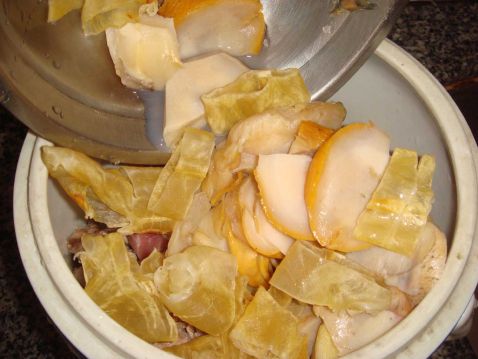 Fish Maw and Conch Stew Soup recipe