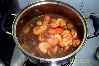 [jinniu Tiege]-"beef Roasted Shrimp and Braised Bird Eggs" recipe