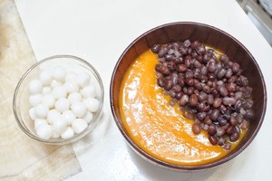 Red Bean Pumpkin Milk Sauce recipe