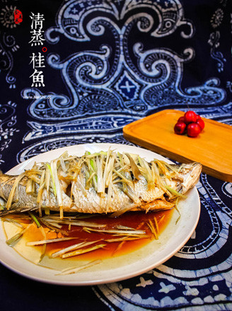 Steamed Mandarin Fish recipe