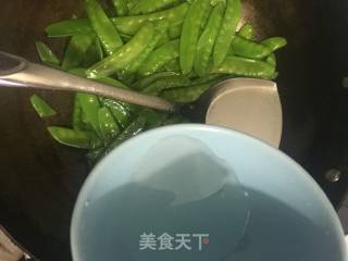 Garlic Snow Peas recipe
