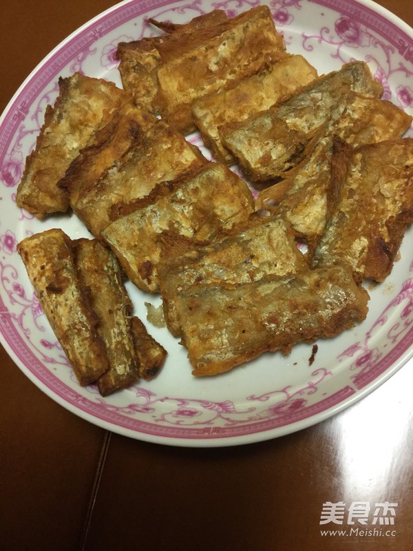 Fried Saury recipe