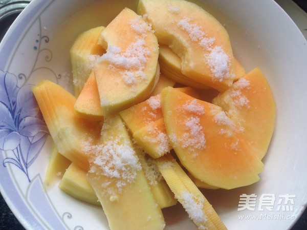 Sour Papaya recipe