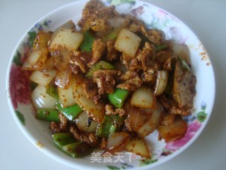 Family Version of Fried Pork with Cumin recipe